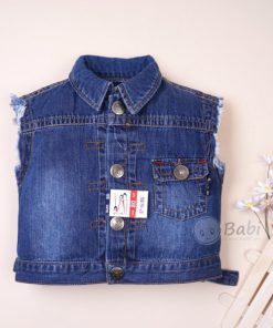 Áo khoác jeans PSB thời trang cho bé 2 tuổi - 7 tuổi